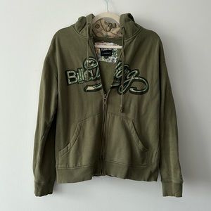Billabong hoodie - army green